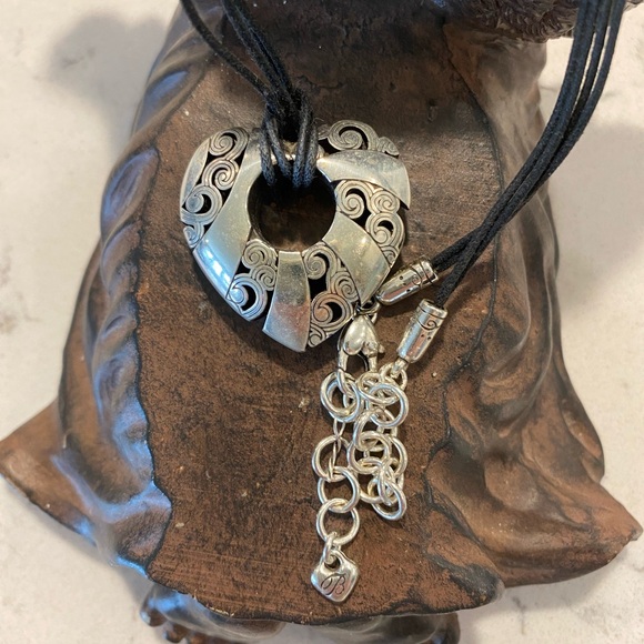 Brighton Kismet Heart Puffy Necklace - Picture 3 of 4